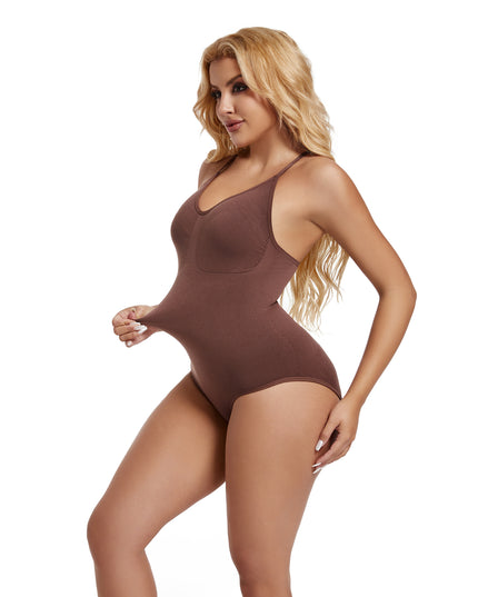 644618 - Racer Back Brief Bodysuit