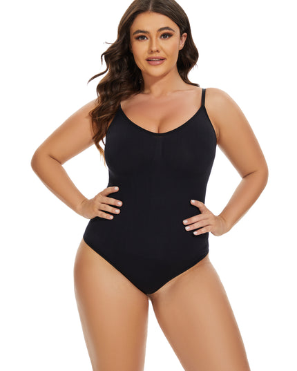Glide ContourOne seamless shapewear g-string bodysuit in black NZ