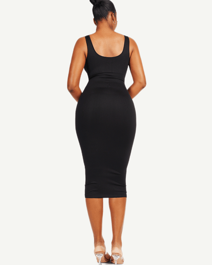 MT230016 - Slick Snatched Seamless Dress