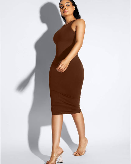 MT230016 - Slick Snatched Seamless Dress