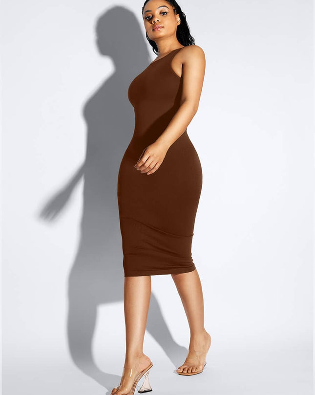 MT230016 - Slick Snatched Seamless Dress