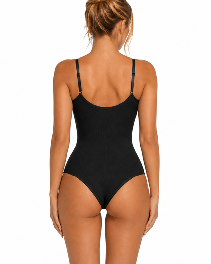 Glide ContourOne seamless shapewear g-string bodysuit in black NZ