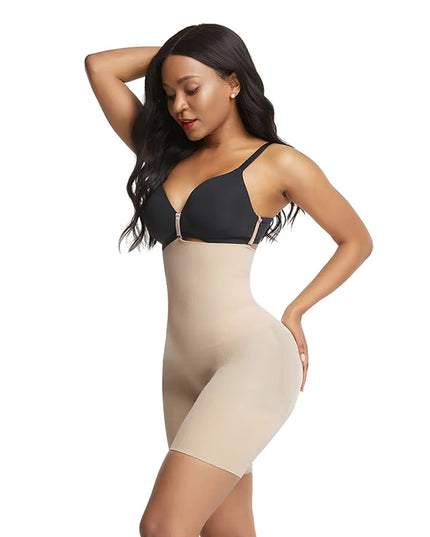 High Waist Tummy Control Shaper Short, front view