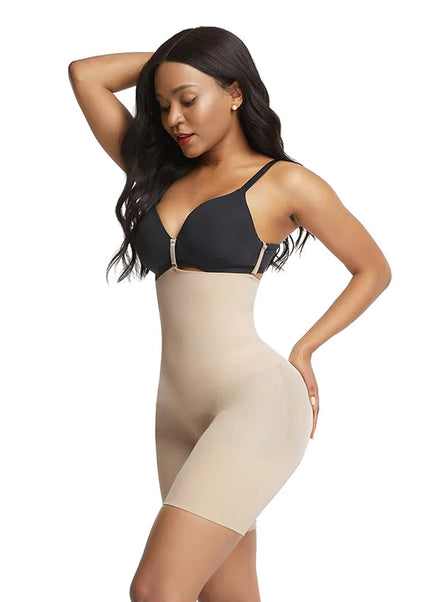 High Waist Tummy Control Shaper Short, front view