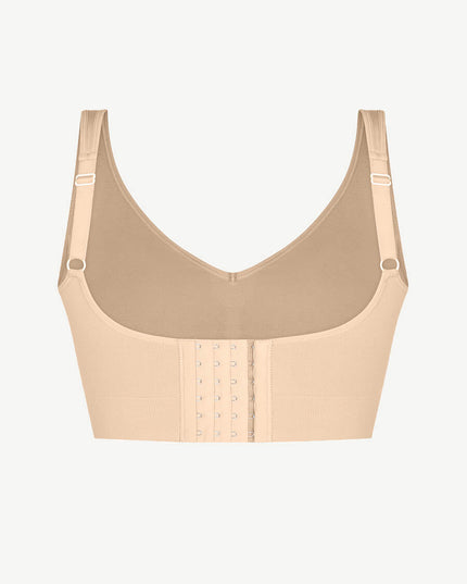 Wholesale Seamless Breast Support Back Fat Reduction Inner Bra With Removable cups