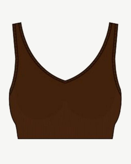 Wholesale Seamless Breast Support Back Fat Reduction Inner Bra With Removable cups