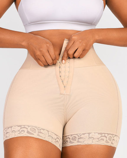 Butt Lifter Tummy Control High Waisted Mid Thigh Shaper Shorts