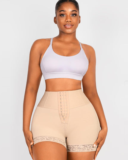Butt Lifter Tummy Control High Waisted Mid Thigh Shaper Shorts