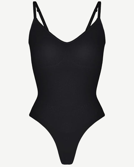 Wholesale Seamless Covered Bust Jumpsuit Thong Bodysuit
