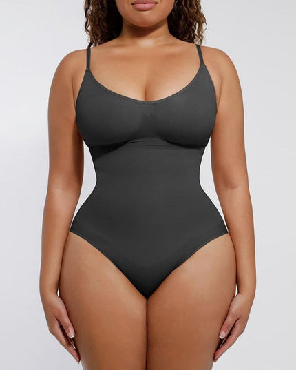 Wholesale Seamless Scultp Covered Bust Jumpsuit Thong Bodysuit
