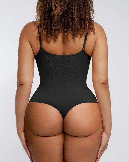 Wholesale Seamless Scultp Covered Bust Jumpsuit Thong Bodysuit