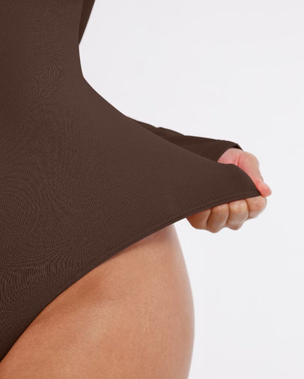 MT230230 - Everyday V-neck Seamless Bodysuit