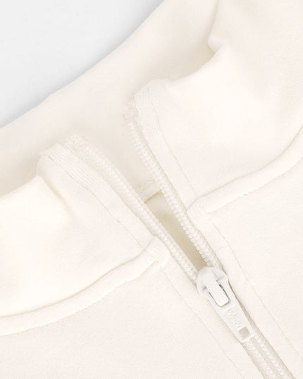 Glide zip thong tummy control bodysuit in white seamless shapewear NZ