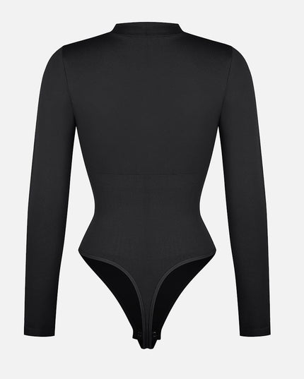 MT240043 - Zip Thong Tummy Control Bodysuit